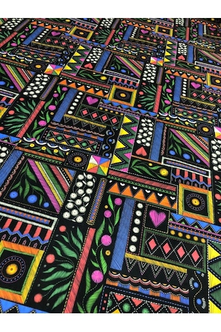 Enesar Home Markis Desen Dijital Baski Döşemelik Kumaş 100 x 140 cm