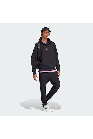 Black Adidas Erkek Kapşonlu Eşofman Üstü M A Szn Ft Hd Ix1248