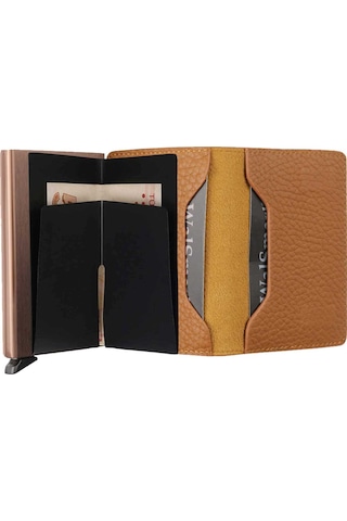 Walsmart Book Floater Akıllı Mekanizmalı Deri Cüzdan Taba