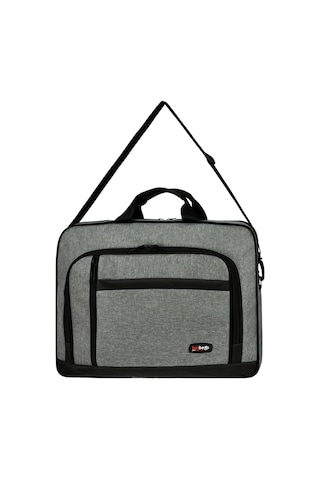 Galb Leather Unisex Gri 17.2 Inc Laptop & Evrak Cantasi