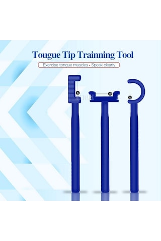 Mavi Çocuklar Çocuk Dil Ucu Egzersiz Seti Dil Eğitim Araçları Oral Kas Gücü Terapisi Konuşma Aracı