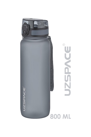 Uzspace 800 ML Yeni Ebat Boy 25 CM Tritan Su Matarası Bpa