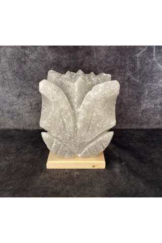 Çankırı Kaya Tuzu Doğal Lale Model Tuz Lamba