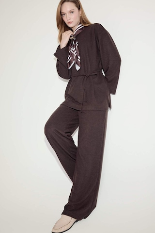 Defacto Wide Leg Geniş Bol Paça Pantolon G4085ax25wnbn338 Kahve-bn338