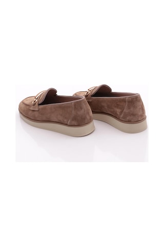 Dgn 410 Kadin Loafer Ayakkabi Vizon Süet