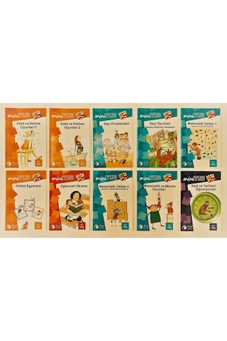 Miniyup 8+ Yaş Görsel Dikkat Sayısal Zeka Geliştirme Seti