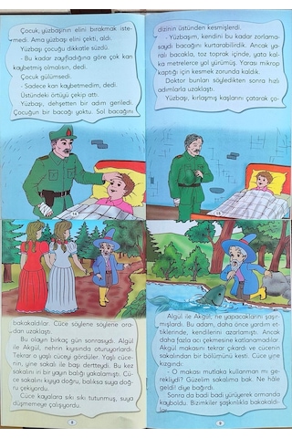 Gerçekçi Masallar Seti 1.sınıflar İçin Büyük Boy Resimli 5 Kitap
