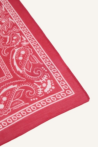 Defacto Kadın Desenli Pamuklu Bandana N7447az26smrd43 Kırmızı-rd43