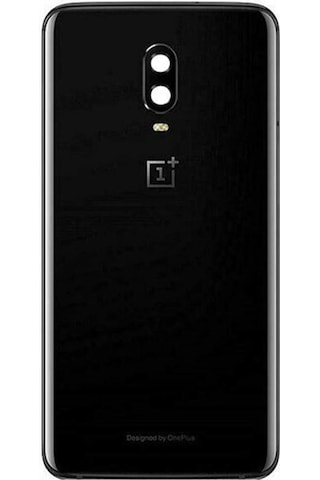 Oneplus 6T Arka Pil Batarya Kapağı Cam Kamera Lensli A6010 A6013S
