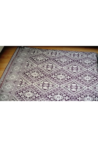 6 Metrekare 1. Kalite, Parlak, Çok Amaçlı Halı Örtüsü, Pike Mürdüm