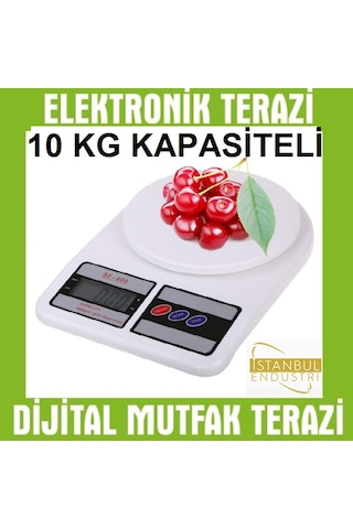 Dijital Mutfak Terazisi Tartısı 10 Kg Hassas Lcd Ekranlı Kantar Dijital Mutfak Terazisi Tartısı 10 Kg Hassas Lcd Ekranlı Kantar