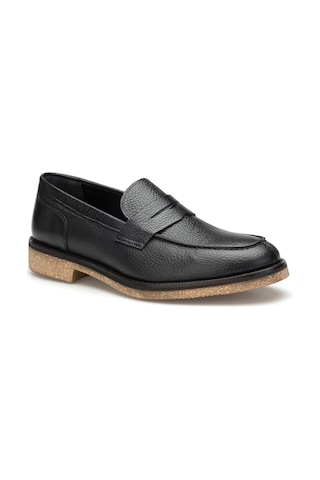 Karan Hakiki Deri Erkek Loafer Siyah