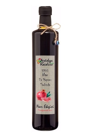 Antalya Reçelcisi %100 Nar Ekşisi Classy 750 Ml Cam Şişe