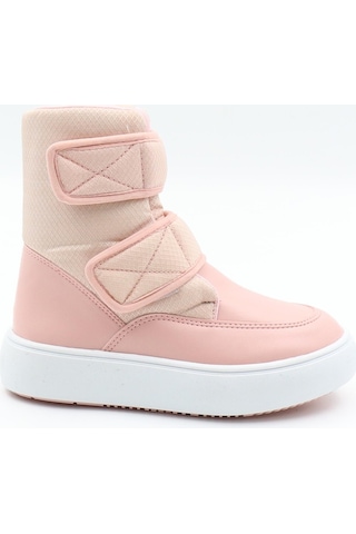Pinokyo Kongo Pembe 31-35 Cırtlı Sıcak Astar Çocuk Bot-pembe Pembe