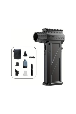 Fochsia Black Vakum Temizleyici Seti Güçlü Kompresörlü Toz Üfleme Elektrikli Duster Klavye Temizleme Kit