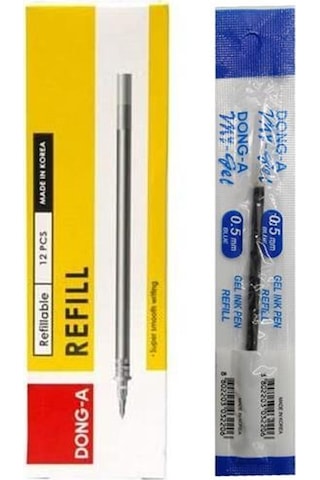 Dong A My Gel İğne Uçlu Kalem Refili 05 Mm Mavi