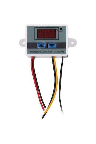 Yaozixa Xh-w3001 Mikroişlemci Sıcaklık Kontrol Cihazı - Akvaryum, Yumurta Fincanı İçin Isıtma/soğutma Fonksiyonu, Lcd Ekranlı, 24v