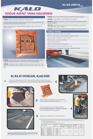 Soğuk Asfalt - Kald 25Kg (Üretici)