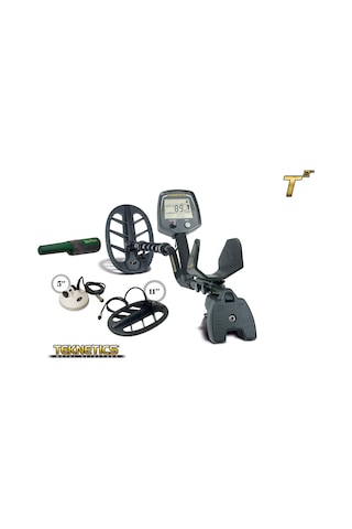 Teknetıcs T2 5 Dd + 11 Dd Başlıklı & Tek-poınt Pinpointer Metal Arama Dedektörü