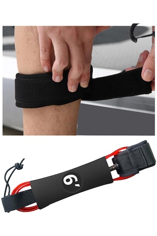 Suntek Sörf Tahtası Tasma Kürek Aksesuarları 6-ft-kırmızı