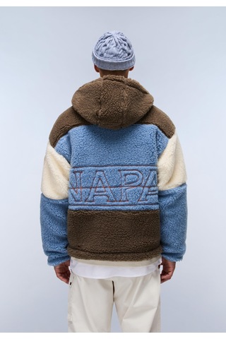 Napapijri T-tires Fzh Erkek Polar Ceket-30422 Mavi