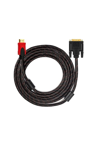 AoGo Dvi Hdmi Kablo Çift Yönlü DVI to HDMI 24+1 Dvi Erkek Hdmi Erkek 1.5 M