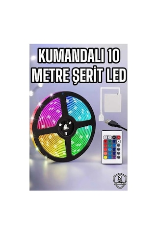 Buğz Smart Şerit Led Tv Arkası Renkli Kumandalı 10 Metre Diğer 35994836
