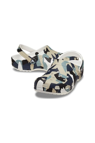 Crocs Geo Camo Clog Kadın Sandalet 211009-94s Beyaz