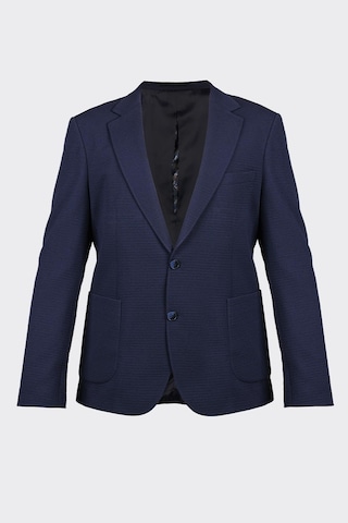 Lacivert Casual Slim Fit Bi-stretch Ceket Laci