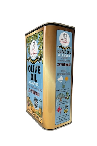 Gustolea Nature Organik Bebek Soğuk Sıkım Naturel Sızma Zeytinyağı 3 L