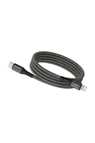 Type C-lightning Uyumlu Örgülü Kablo, 27watt Pd Hızlı Şarj, Remor