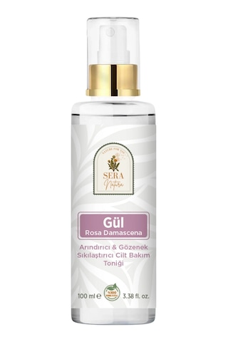 Sera Natura Gül Suyu İçerikli Arındırıcı ve Gözenek Sıkılaştırıcı Tonik 100 ML