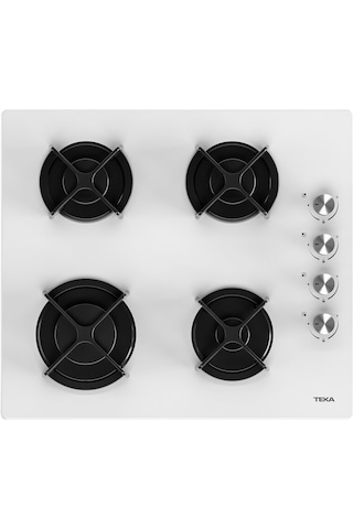 Teka HL LUX 60 4G AI AL CI White Ankastre Kristal Cam Gazlı Ocak 40229452