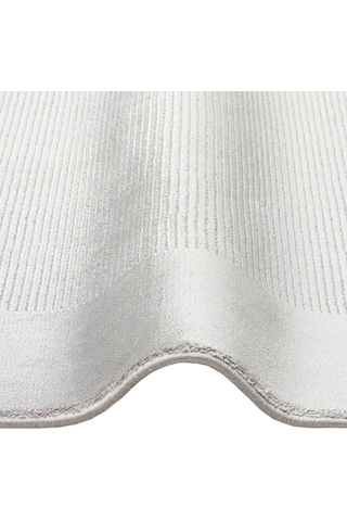 Hoom Rugs Como Nap 02 Grey Viskon & Floş Sık Dokuma Modern Salon Halısı Gri