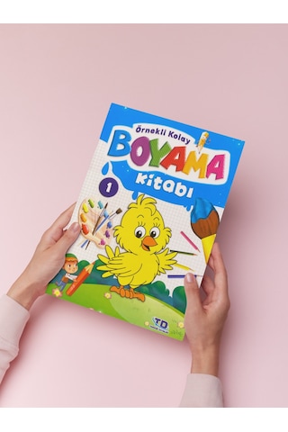 Örnekli Kolay Boyama Kitapları 10'lu Takım