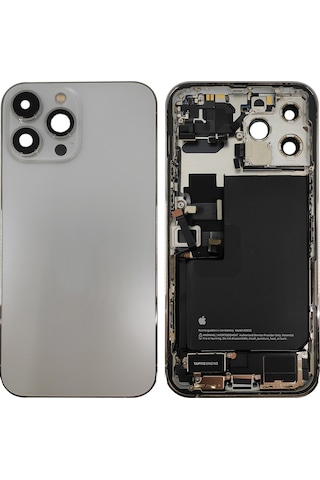 Teknonet Apple Uyumlu iPhone 13 Pro Max Bataryalı Dolu Kasa 001