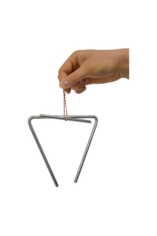 Temel Örf Aletleri Triangle Çelik Üçgen Zil 13 Cm