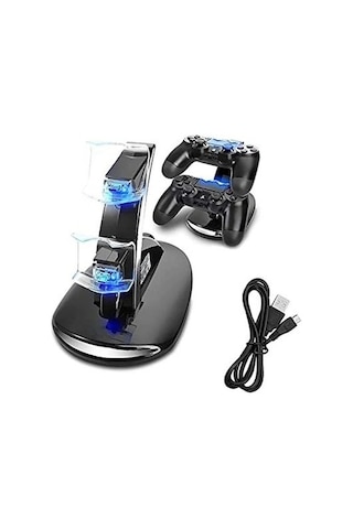 Ps4 Dualshock 4 Ikili Şarj Standı Ps4 / Slim / Pro Oyun Kolu Şarj Cihazı