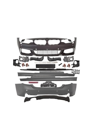 Bmw f32 f33 m sport body kit tampon seti çin 2013+