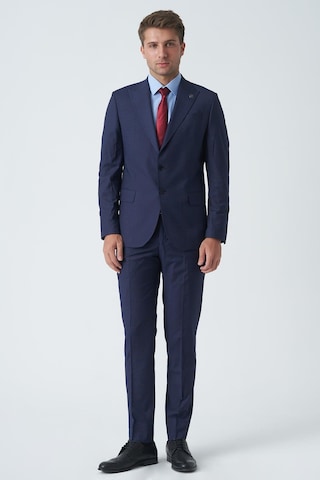 White Stone Kingston Upon Hull T2470 Slim Fit 6 Drop Likralı Takım Elbise Desenli-desenli Çok Renkli
