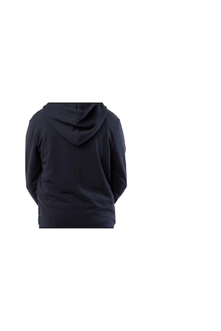 Kappa Logo Fleece Jacket Full-zip Hoodie Lacivert Siyah