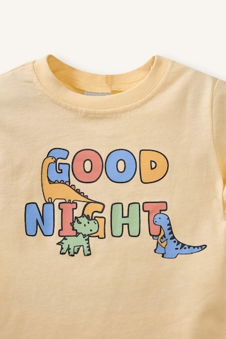Defacto Hayvan Desenli 2li Pijama Takımı Erkek Bebek G8864a526smyl522 Sarı-yl522