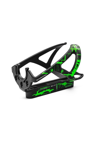 Promend Shj-25217 Bisiklet Su Şişesi Tutucu Dahili Lastik Kolları Siyah+yeşil Siyah - Yeşil