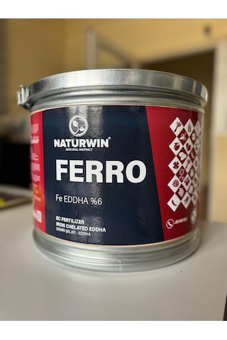 Naturwin Ferro %6 Eddha Demir İçeren Toz Gübre 5 Kg Varil