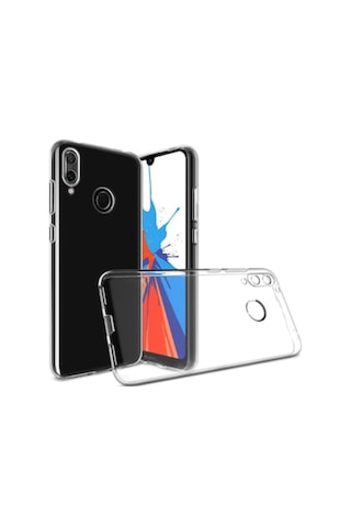 Huawei P20 Lite Uyumlu Kamera Korumalı 3D Şeffaf Silikon Kılıf 549768712