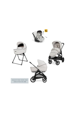 Inglesina Aptica Glam Bebek Arabası ve Darwin Recline Ana Kucaklı - Portbebeli - Stantlı 4'lü Sistem