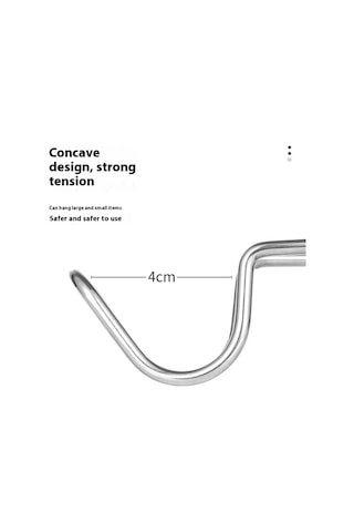 Skycity Stainless Steel Çok Amaçlı Kanca - Kamp Feneri, Giysi Ve Kurutma Ağı İçin Uygun - 1.6-3cm Çadır Direği Çapına Uygun Çok Renkli