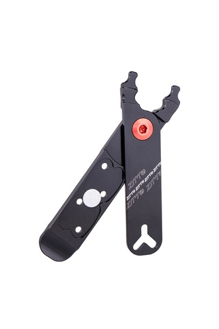 Yunboo Alüminyum 4-in-1 Bisiklet Bakım Aleti: Zincir Kilit Açıcı, Lastik Çekici, Valf Çekici Ve Depolama Özelliği - Siyah Çok Renkli