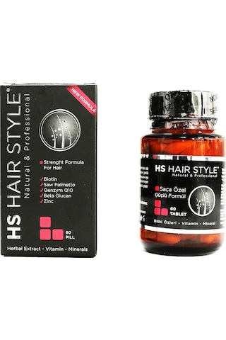 Hs Hair Style Saç Besleyici Tablet 60 Tablet + Hs Hair Style Procopil Saç Bakım Spreyi 100 ML
