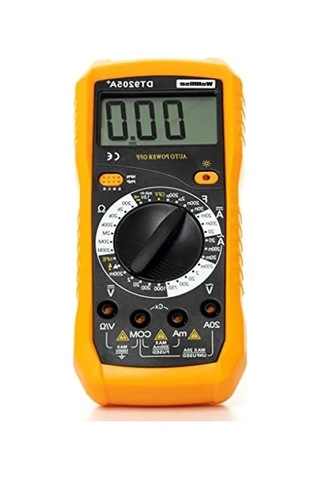 Dijital Multimetre, 750v Ac / 1000v Dc Voltaj Ölçümü